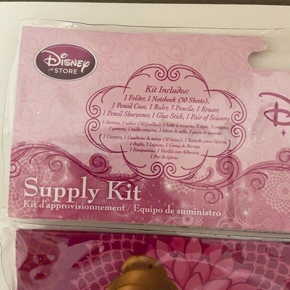 Disney Store Princess Supply Kit 11-Piece Stationary School Set NEW - Picture 3 of 7